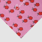 Thunder_Coveをクロールする赤いLadybug 薄葉紙 (詳細)