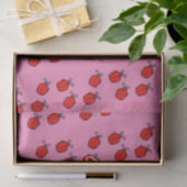 Thunder_Coveをクロールする赤いLadybug 薄葉紙 (ギフト)