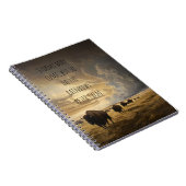 Thunder on the Plains：バッファローストームノートブック ノートブック (右側)