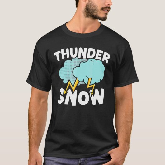 Thunder Snow  Ice Cold Snowy Winter Season 1 Tシャツ (正面)