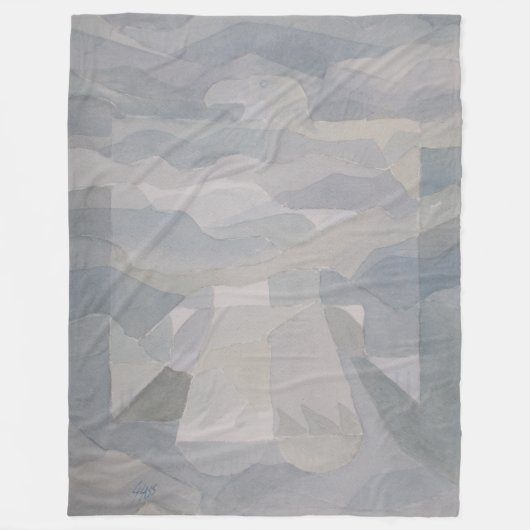 Thunderbird フリースブランケット (正面)