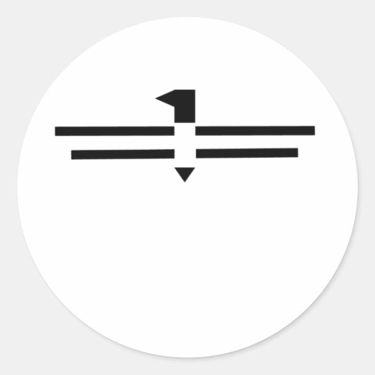 Thunderbird # 2 ラウンドシール (正面)