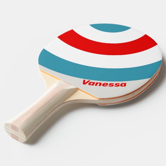 Thunderbird Circle Stripe with Name 卓球ラケット (正面アングル)