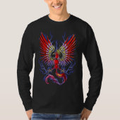 Thunderbird Cryptid Creature Tシャツ (正面)