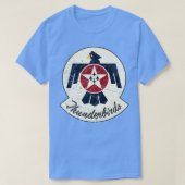 Thunderbird F16 Air Demonstration Team USAAF Tシャツ (デザイン正面)