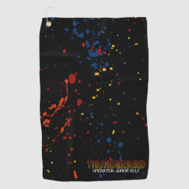 Thunderbird GolFツアータオル – （ばちゃばちゃ）跳ねる2 ゴルフタオル
