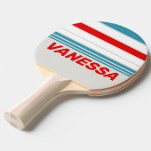 Thunderbird Horizon Striping with Name 卓球ラケット (正面アングル)