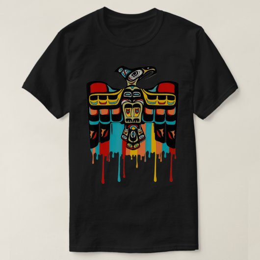 Thunderbird Native American  Tシャツ (デザイン正面)