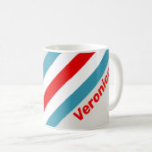 Thunderbird Stripes with Name コーヒーマグカップ (正面右)