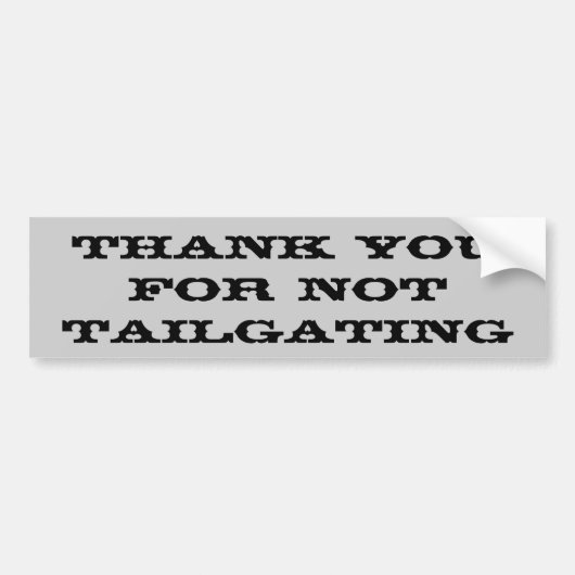 Thunderbird(Thunderbird)をご利用いただき、ありがとうございます。 バンパーステッカー (正面)