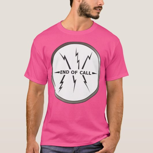 Thunderbirdsのテレビ電話「エンドコール」画面 Tシャツ (正面)