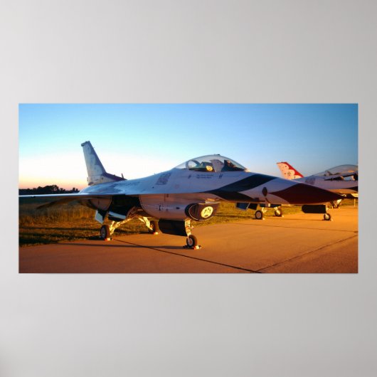 Thunderbirds Flight Demonstration Team ポスター (正面)