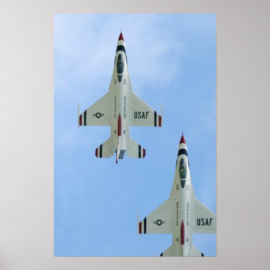 Thunderbirds Flight Demonstration Team ポスター (正面)