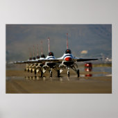 Thunderbirds Flight Demonstration Team ポスター (正面)