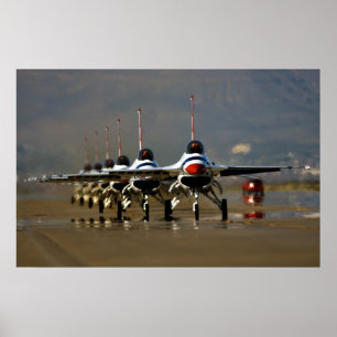 Thunderbirds Flight Demonstration Team ポスター