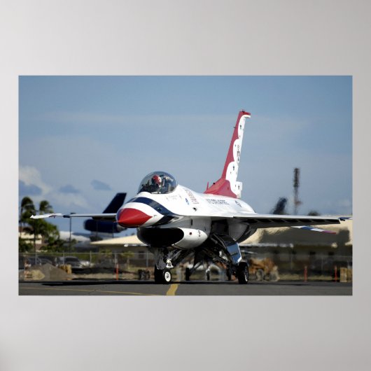 Thunderbirds Flight Demonstration Team ポスター (正面)