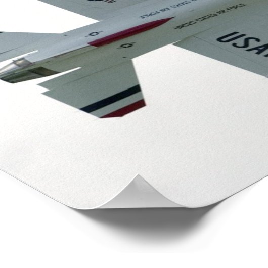 Thunderbirds Flight Demonstration Team ポスター (角)