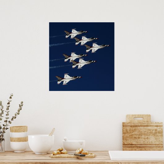 Thunderbirds Flight Demonstration Team ポスター (キッチン)