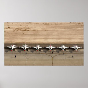 Thunderbirds Flight Demonstration Team ポスター