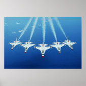 Thunderbirds Flight Demonstration Team ポスター (正面)