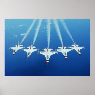 Thunderbirds Flight Demonstration Team ポスター