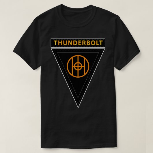 THUNDERBOLTタブXで第83歩兵師団 Tシャツ (デザイン正面)