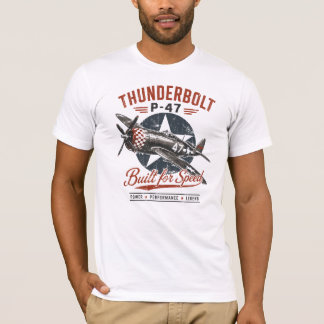Thunderbolt P-47 Tシャツ