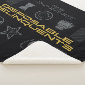 Thunderbolts* | Disposable Delinquents シェルパブランケット (3/4)