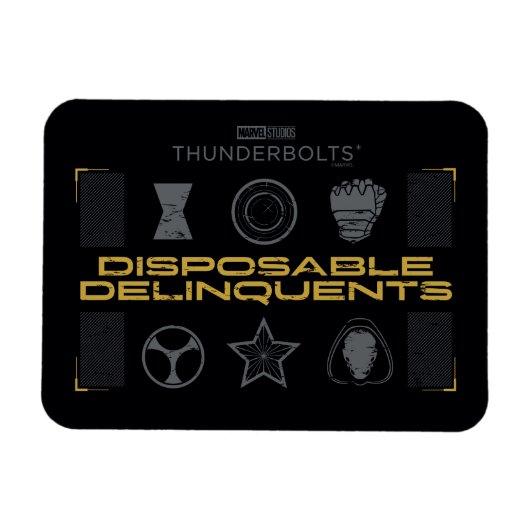 Thunderbolts* | Disposable Delinquents マグネット (横)