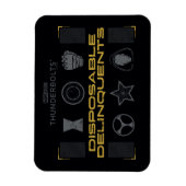 Thunderbolts* | Disposable Delinquents マグネット (縦)