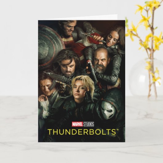 Thunderbolts* | Group Fighting Theatrical カード (黄色い花)