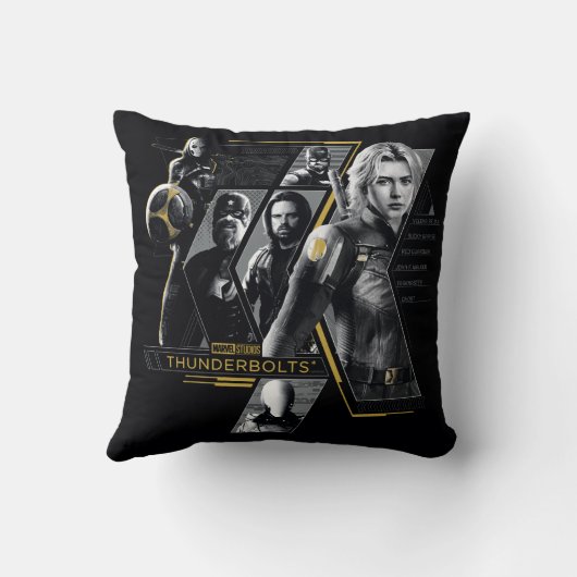 Thunderbolts* | Group Graphic クッション (裏面)