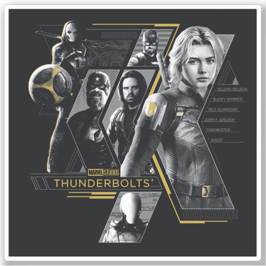 Thunderbolts* | Group Graphic シール (正面)
