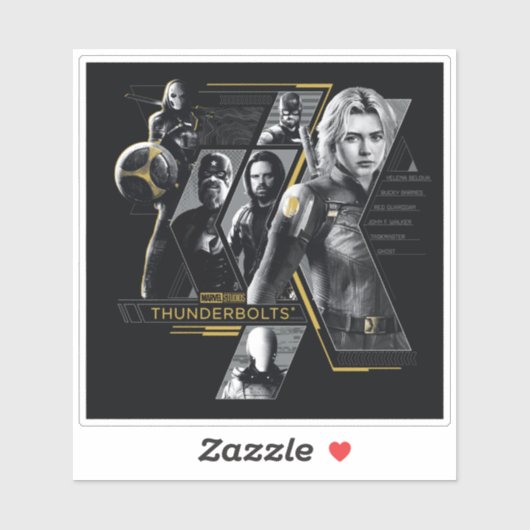 Thunderbolts* | Group Graphic シール (シート)