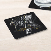 Thunderbolts* | Group Graphic スクエアペーパーコースター (アングル)