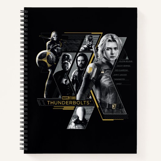 Thunderbolts* | Group Graphic ノートブック (正面)