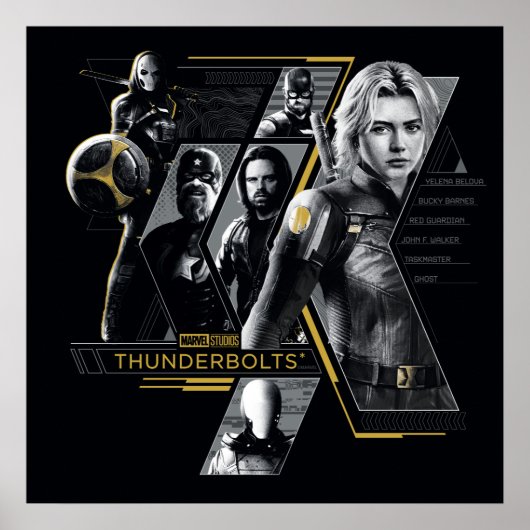 Thunderbolts* | Group Graphic ポスター (正面)