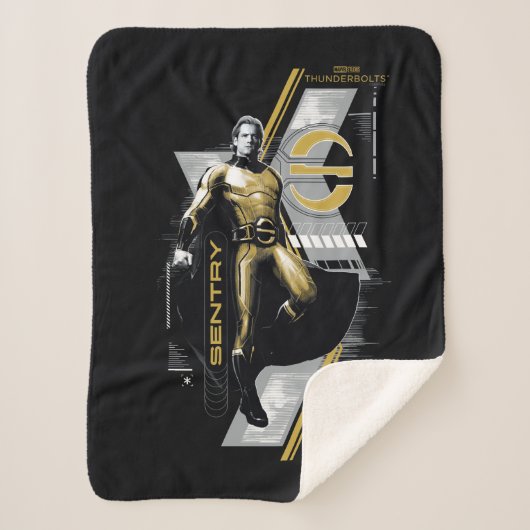 Thunderbolts* | Sentry Character Graphic シェルパブランケット (正面)