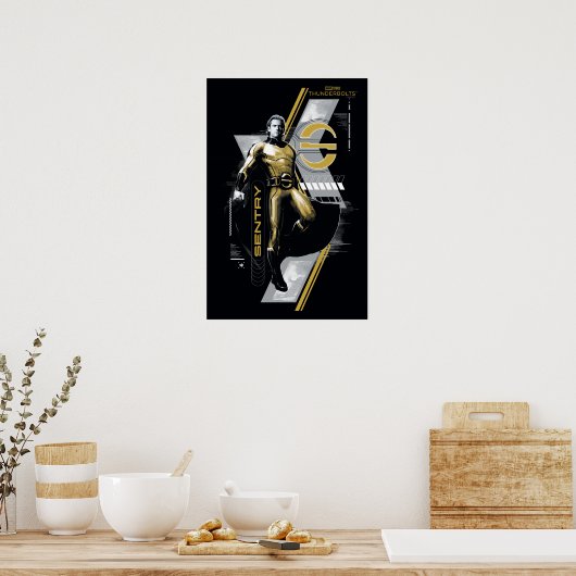 Thunderbolts* | Sentry Character Graphic ポスター (キッチン)