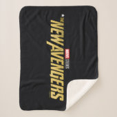 Thunderbolts* | *The New Avengers Logo シェルパブランケット (正面)