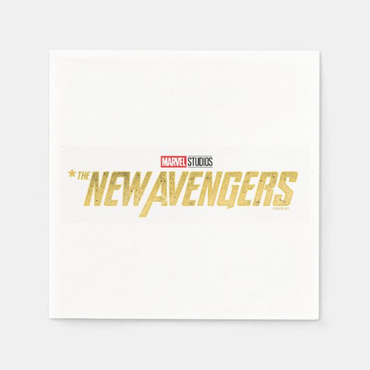 Thunderbolts* | *The New Avengers Logo スタンダードカクテルナプキン (正面)