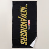 Thunderbolts* | *The New Avengers Logo ビーチタオル (正面)