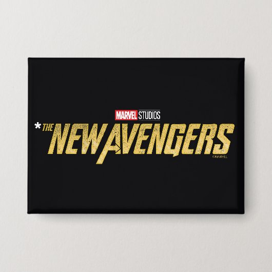 Thunderbolts* | *The New Avengers Logo 缶バッジ (正面)