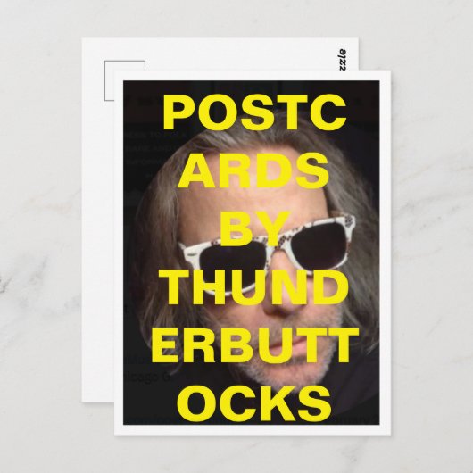 Thunderbuttcksによるポストカード ポストカード (正面/裏面)