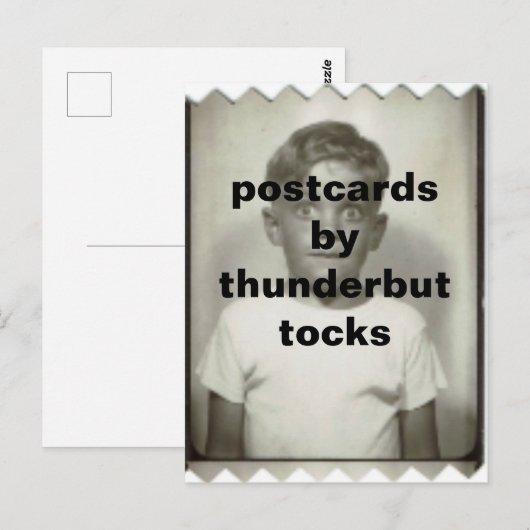 Thunderbuttcksのはがき ポストカード (正面/裏面)