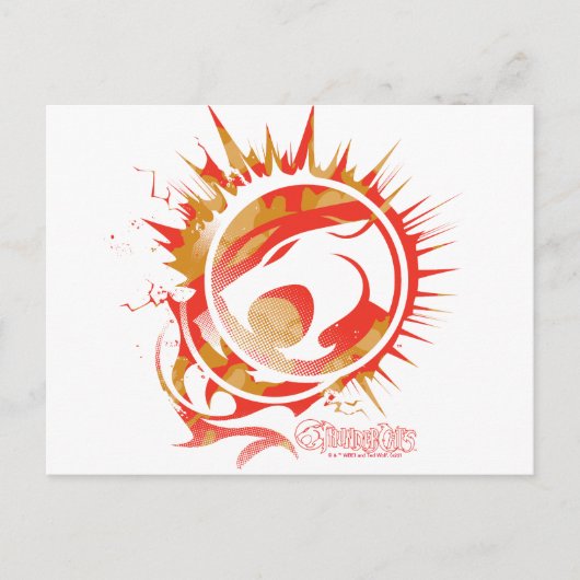 ThunderCats | Explosive Logo Graphic ポストカード (正面)