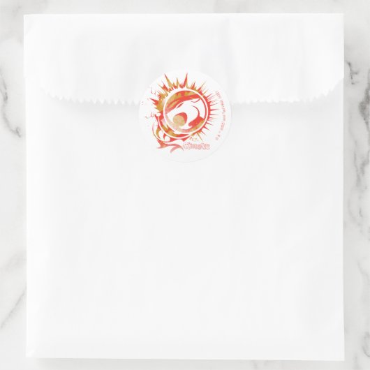 ThunderCats | Explosive Logo Graphic ラウンドシール (バッグ)