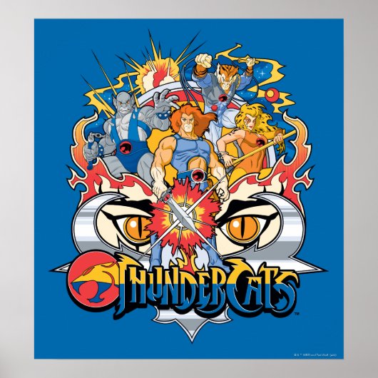 ThunderCats | Firey Group Graphic ポスター (正面)