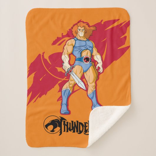 ThunderCats | Lion-O Character Graphic シェルパブランケット (正面)