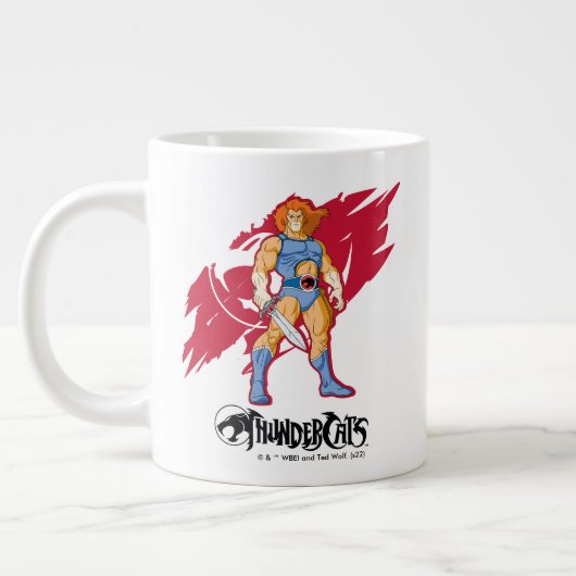 ThunderCats | Lion-O Character Graphic ジャンボコーヒーマグカップ (左)